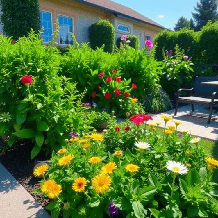 مشروع حديقة منزلية